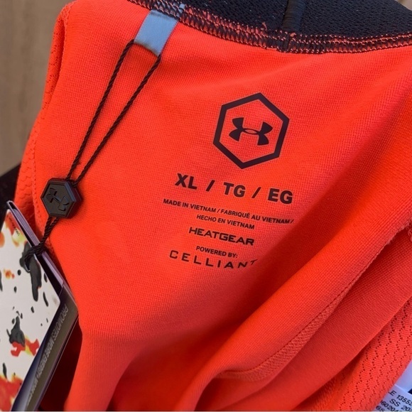 Under Armour Men's UA RUSH™ HeatGear® Compression Upstream Camo Shorts XL - J151 - Picture 10 of 10